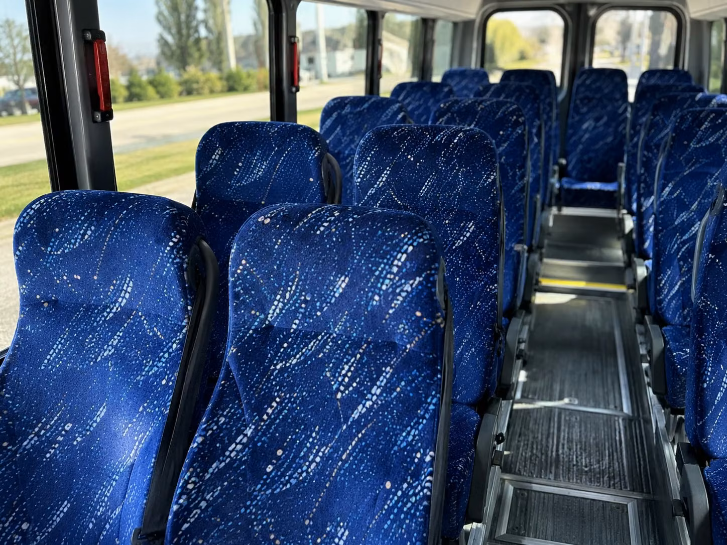 18 passenger minibus inside