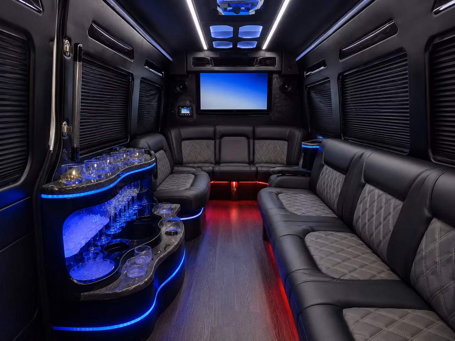 utica long distance charter bus rentals